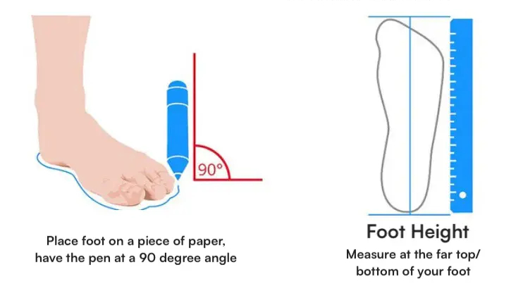 How to measure your foot width at home?